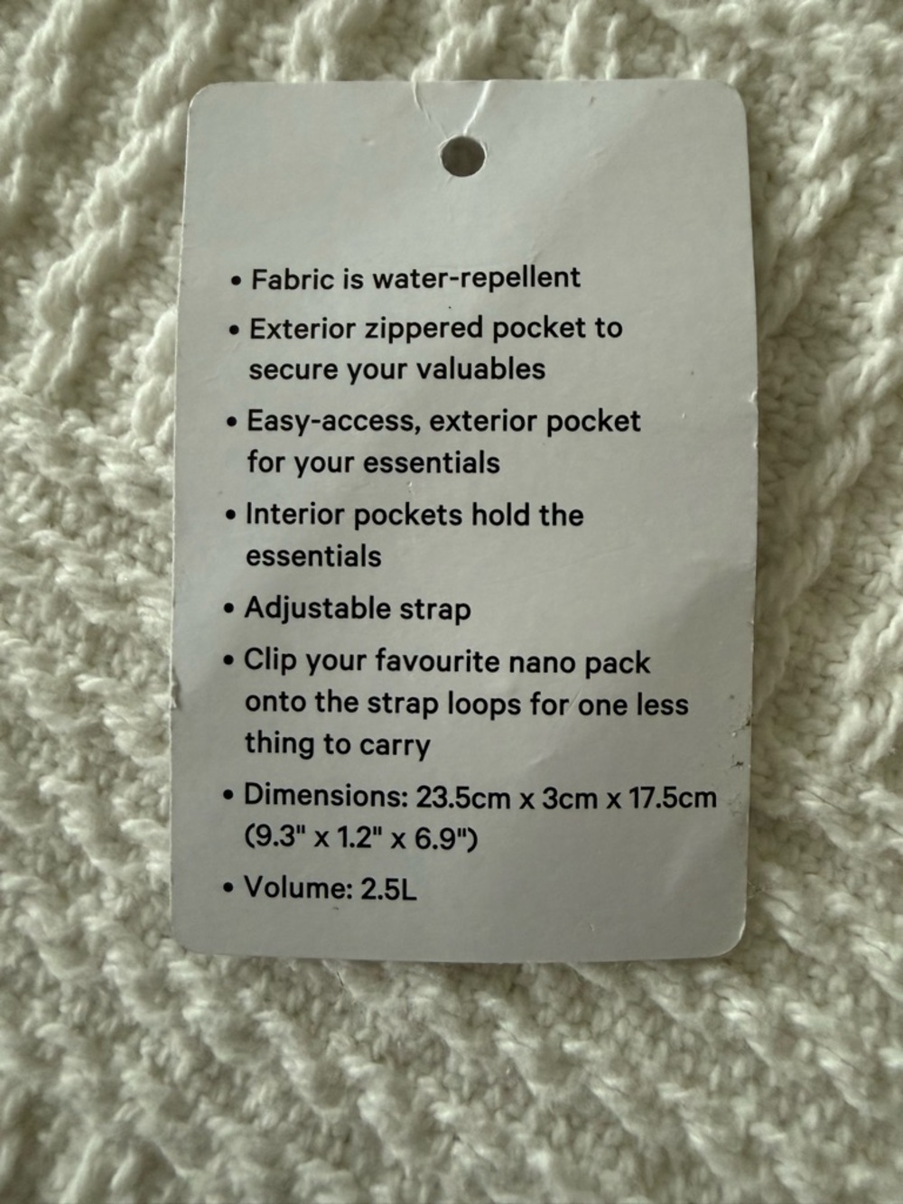 Lululemon City Adventurer Crossbody Bag in Burnt Carmel - Picture 14 of 14